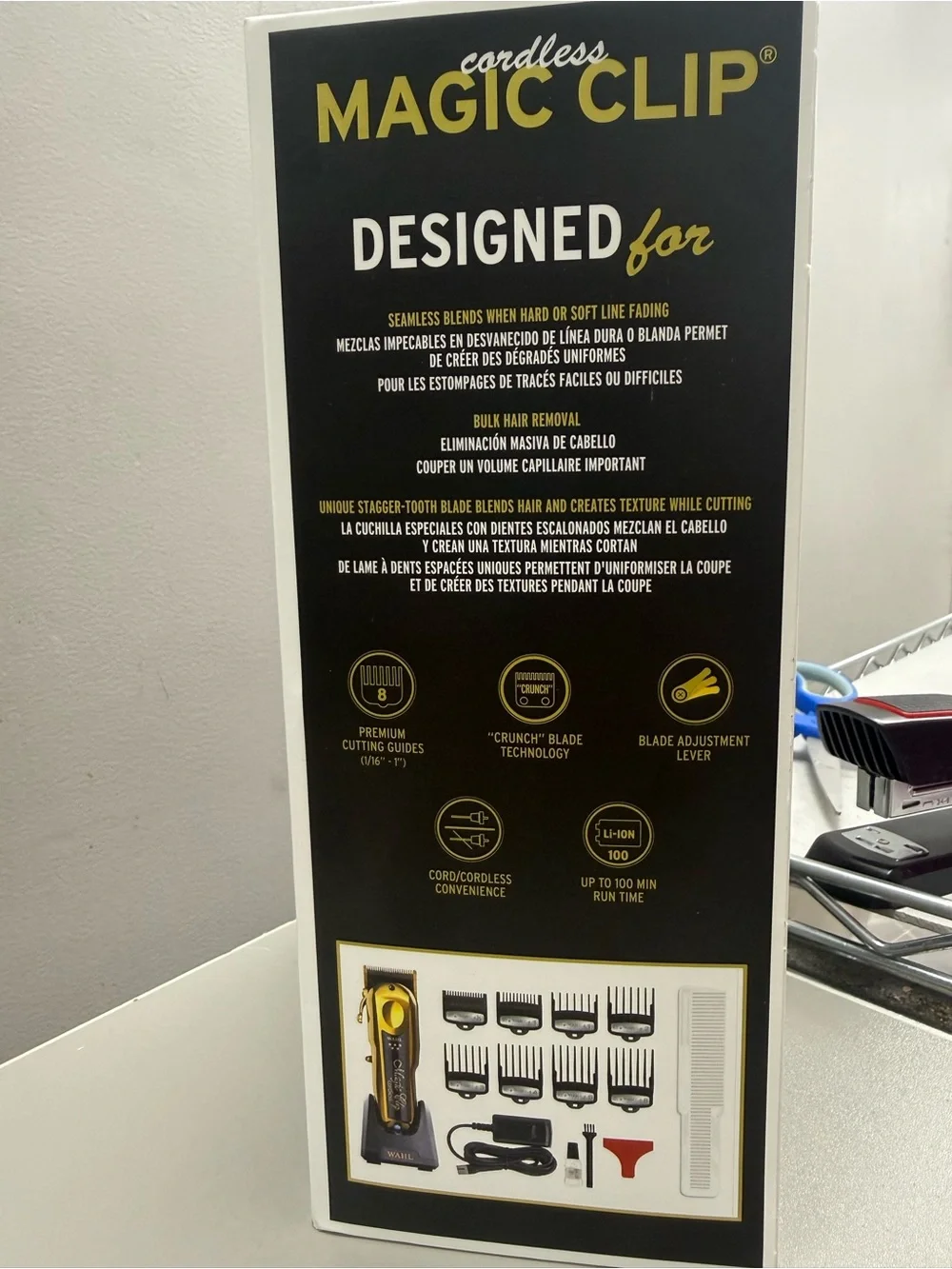 Wahl Professional 5 Star Gold Cordless Magic Clip